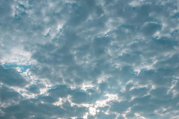 Des Nuages Pluie Ciel Dramatique Les Tons Les Couleurs Coucher — Photo