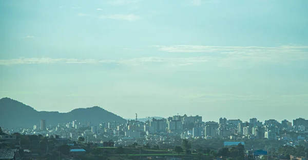 Vista Del Centro Ciudad Santa María Estado Rioa Grande Sul —  Fotos de Stock