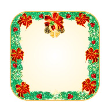 Afiş Noel şanslı vektör simgeler