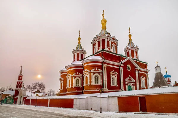 Кремль Коломни Хрестовоздвиженський Собор — стокове фото