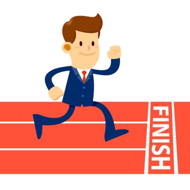 İşadamı parça bitirmek için çalışıyor