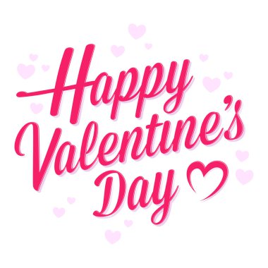 Sevgililer günü yazı kartı arka plan