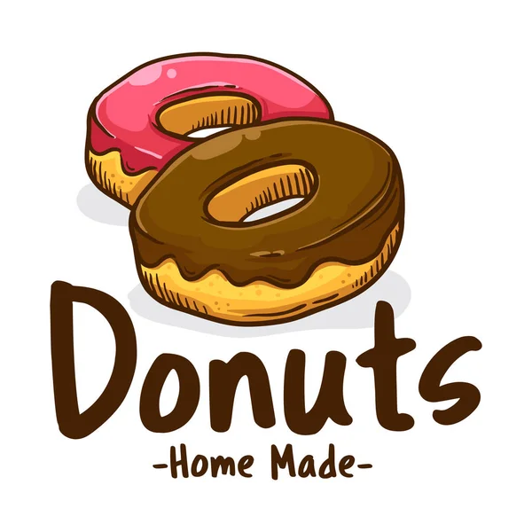 Delicioso doce Donuts Shop Ícone —  Vetores de Stock