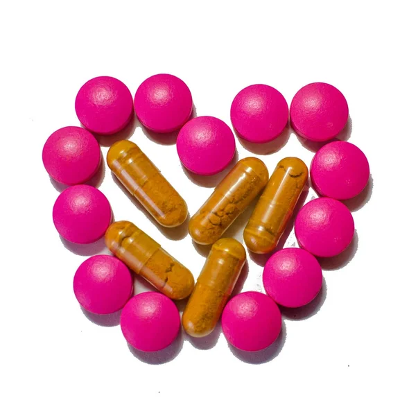 Varias píldoras curativas — Foto de Stock