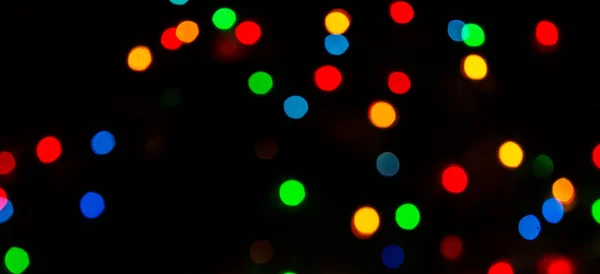 Lumières de Noël sont un symbole classique . — Photo