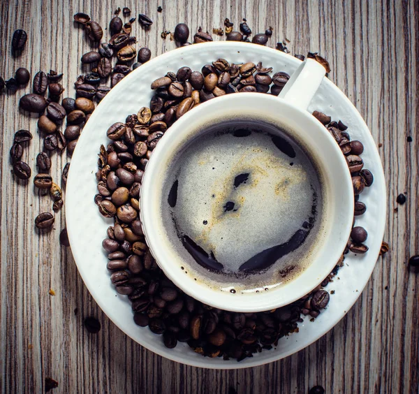 Coffee for a hearty breakfast. — Stock Photo, Image