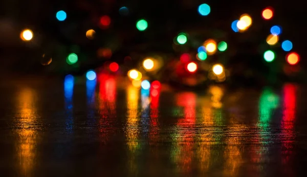 크리스마스 불빛은 고전적인 기호. — 스톡 사진