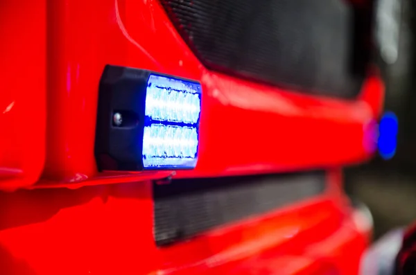 Light of fire engines — Stock Photo, Image