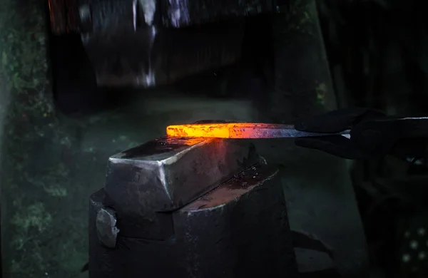 Blacksmith at work — Stock Photo, Image