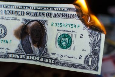 Yanan bir dolar