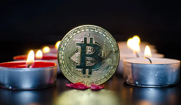 Bitcoin ve üç renkli mumlar