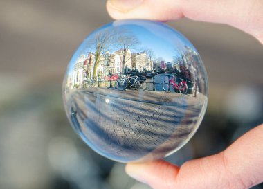 Amsterdam'da Bisiklet