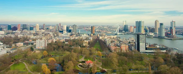 Vista de Rotterdam — Foto de Stock