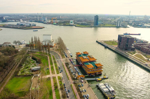 Ship port of Rotterdam — Stock Photo, Image