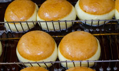 çörekler hazırlanması