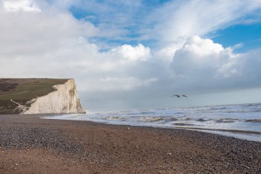 İngiltere 'de yedi kız kardeş uçurumu.