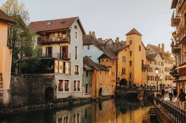 Annecy France April 2017 Medieval Old Town Annecy Haute Savoie — Stock Photo, Image