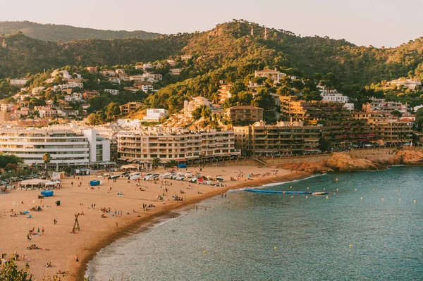 Gyönyörű Táj Tossa Mar Costa Brava Spanyolország — Stock Fotó