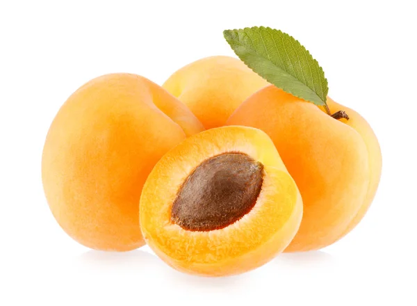 Appelsin modne abrikoser - Stock-foto
