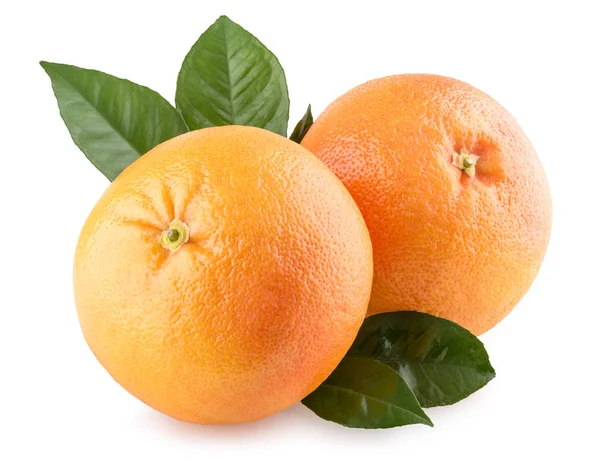 Twee rijpe grapefruits — Stockfoto