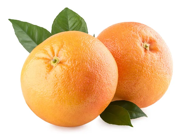 Twee rijpe grapefruits — Stockfoto