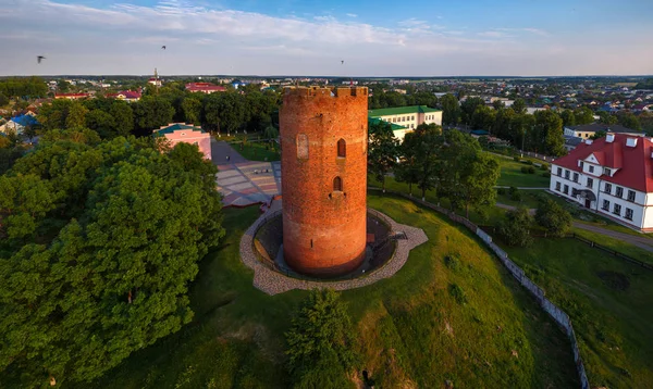 Wieża w Kamieńcu (Białoruś) — Zdjęcie stockowe