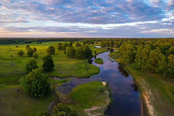 River Ubarc' (Ubort) — Stock Photo, Image