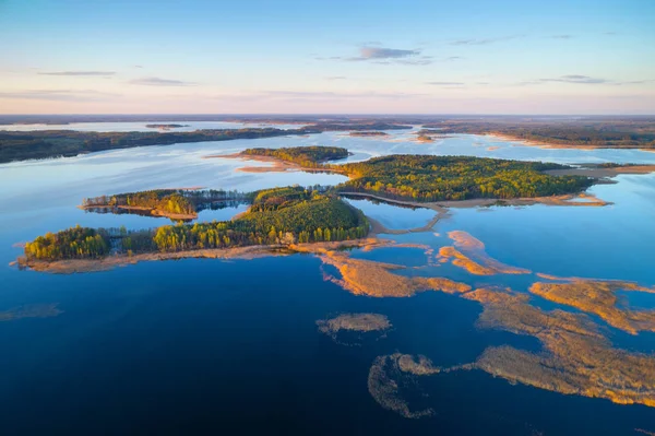 Parque Nacional Braslau Lakes, Bielorrússia — Fotografia de Stock