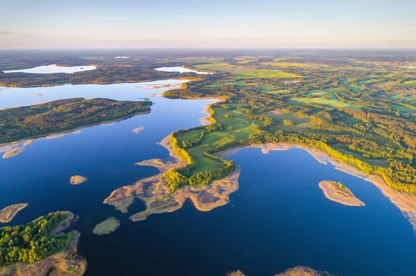 Nemzeti Park Braslau tavak, Fehéroroszország — Stock Fotó