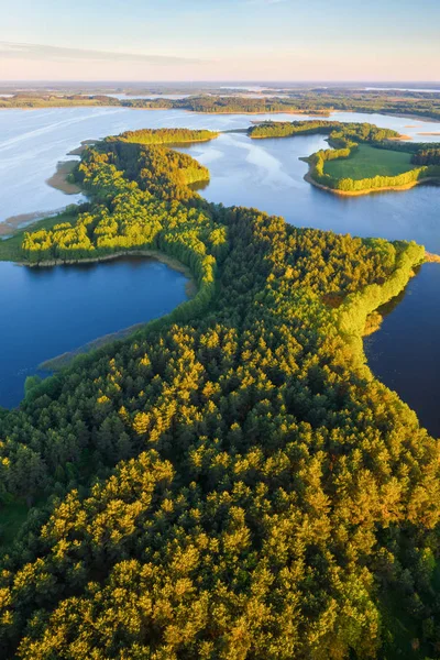 Parque Nacional Braslau Lakes, Bielorrússia — Fotografia de Stock