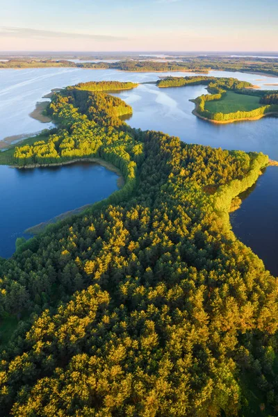 Nemzeti Park Braslau tavak, Fehéroroszország — Stock Fotó