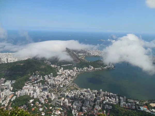 Het Uitzicht Vanuit Lucht Rio — Stockfoto