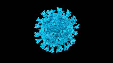 Coronavirus hücreleri, salgın sağlık durumlarına neden olur SARS, MERS ve 2019-nCoV, salgın, salgın, salgın, salgın, tehlikeli, Çin 'de yeni bir virüs, Covid - 19, 3D illüstrasyon, eko, eko, ekstrakorporeal zar oksijenasyonu
