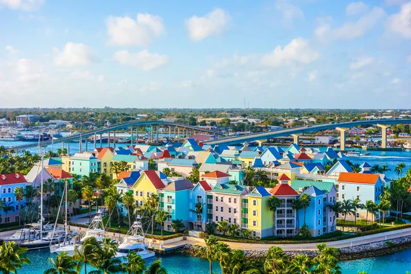 HDR antenne weergave van Nassau — Stockfoto