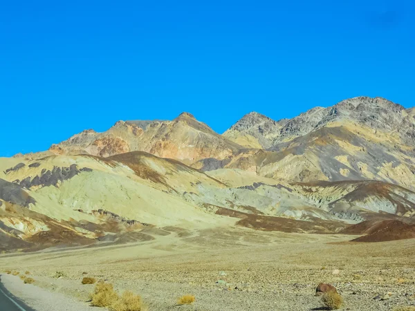 HDR Artists Drive in Death Valley — Stock Photo, Image