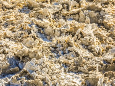 HDR Badwater havzasında Ölüm Vadisi