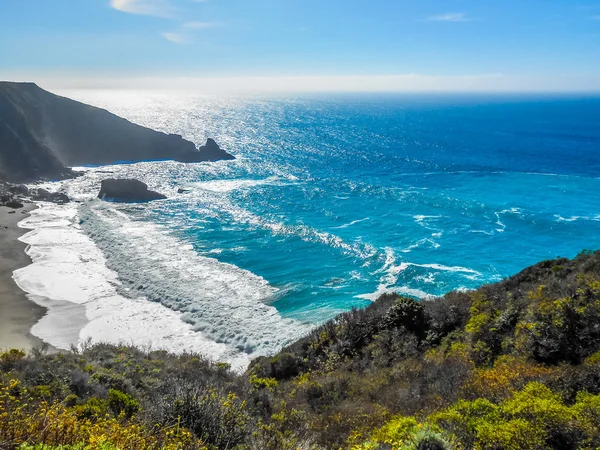 HDR Big Sur playa California —  Fotos de Stock