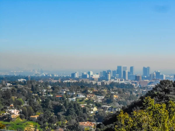 HDR Vista de Los Angeles Califórnia — Fotografia de Stock