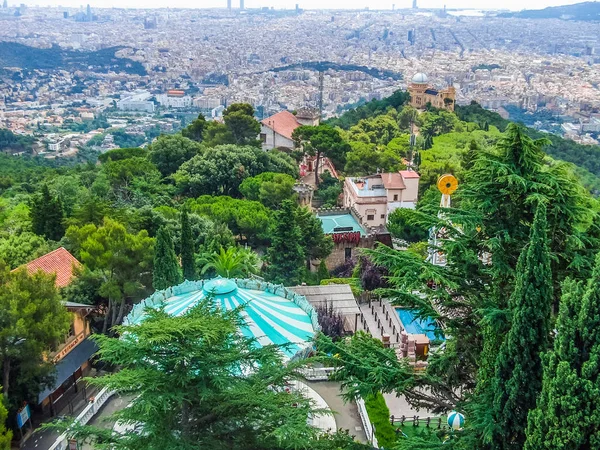 HDR Barcelona Španělsko — Stock fotografie