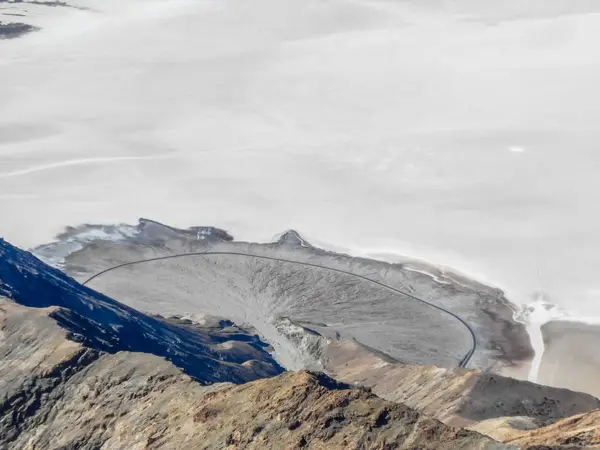 HDR Zabriskie Point en Death Valley — Foto de Stock