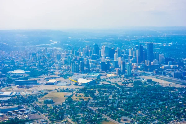 Hdr Ansicht von Calgary — Stockfoto