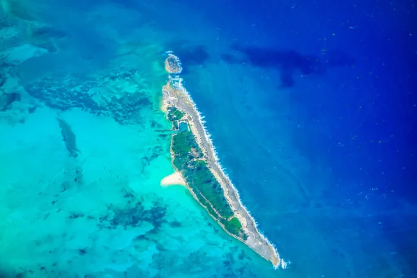 HDR Vista aérea das Bahamas — Fotografia de Stock