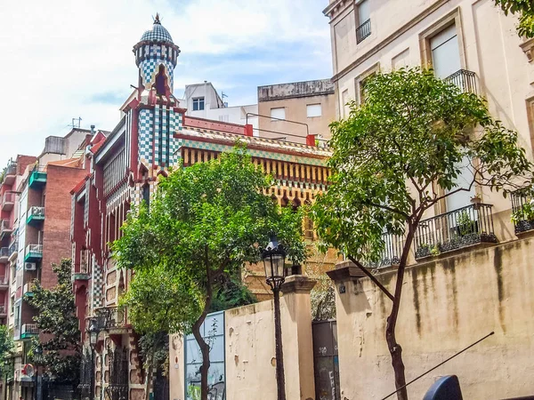 HDR Casa Vicens Barcellona Foto Stock Royalty Free