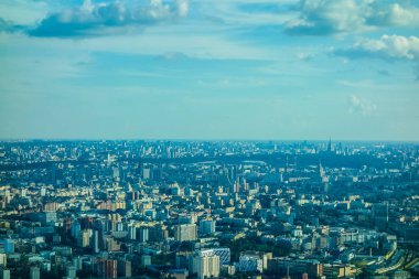 Moskova HDR havadan görünümü