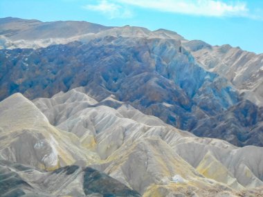 HDR Zabriskie noktası Ölüm Vadisi