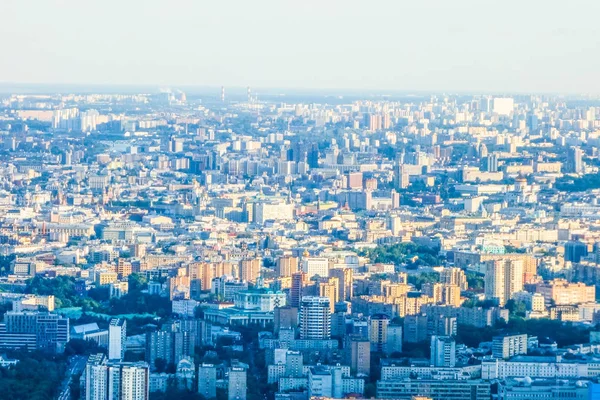 HDR Vista aérea de Moscú — Foto de Stock