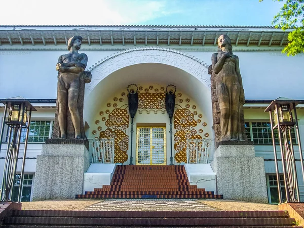 Hdr ernst ludwig haus in darmstadt — Stockfoto