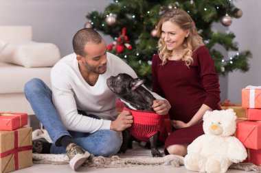 Yakışıklı genç adam onun köpek arıyorum