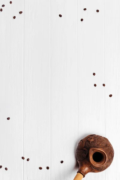 豆と芳香族のアラビカ フレーム — ストック写真