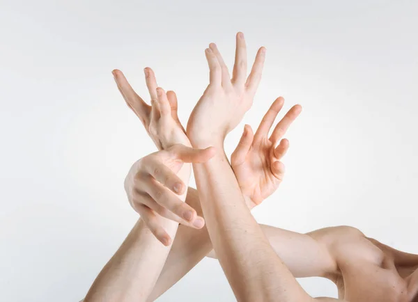 Χέρια εκφράζοντας χάριτος — Φωτογραφία Αρχείου